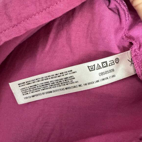 Free People Beach Pink One Piece Romper Oversized Size Small - Picture 4 of 6